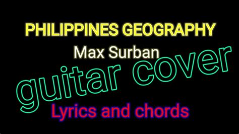 guitar tutorial Philippines geography .